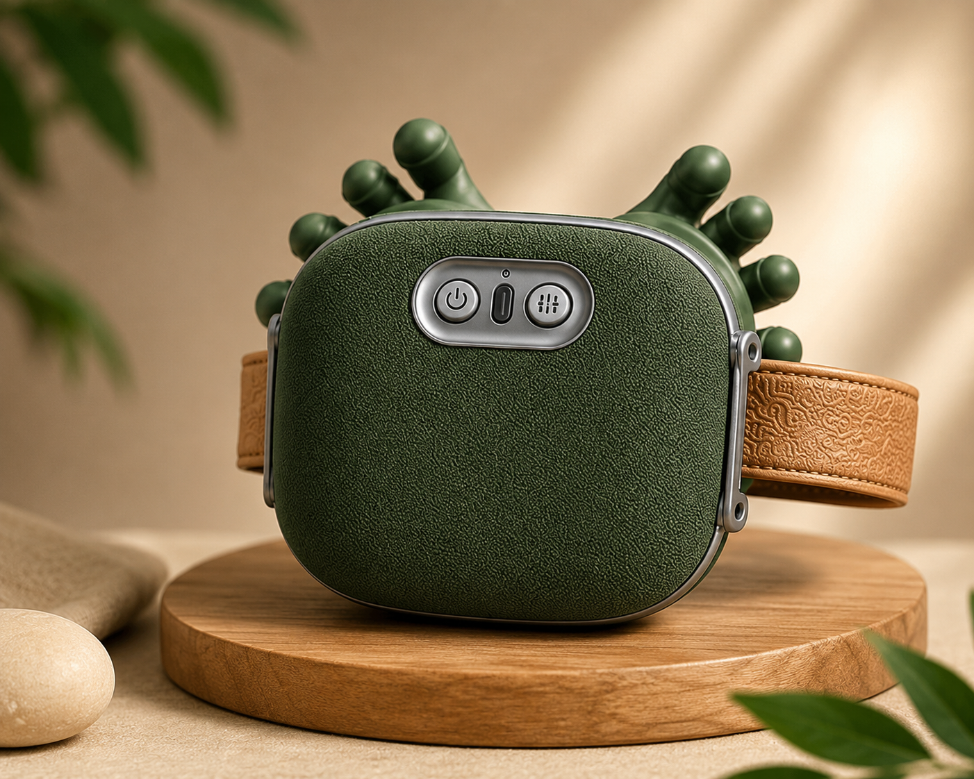 Massageador Shiatsu Elétrico para Pescoço, Ombros e Costas – Alívio Profundo